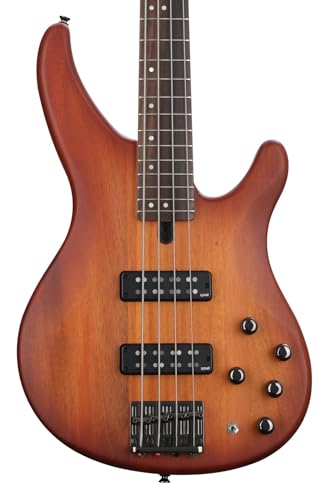 Amazon.com: Yamaha TRBX504 Brick Burst 4-string bass : Musical